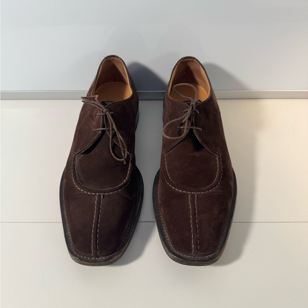 Cole Haan - Brown Suede Men's Shoes
